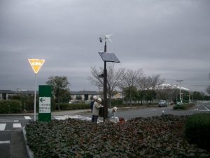 風力・太陽光ハイブリッド街路灯